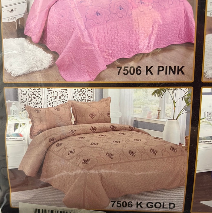 3 pc quilt set