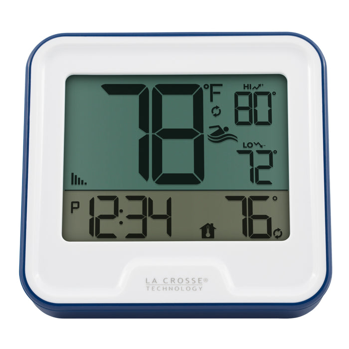 331-1409 Wireless Pool Thermometer indoor display