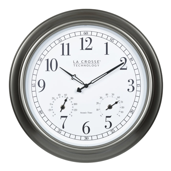 404-00237 18-inch Atomic Outdoor Clock