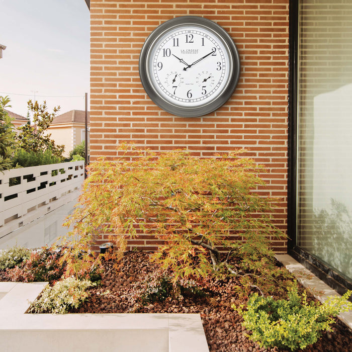 404-00237 18-inch Atomic Outdoor Clock