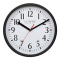 404-3020B 8-inch Basics Analog Wall Clock – Black
