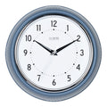 404-3024IB  9.5-Inch Diner Wall Clock - Indigo Blue