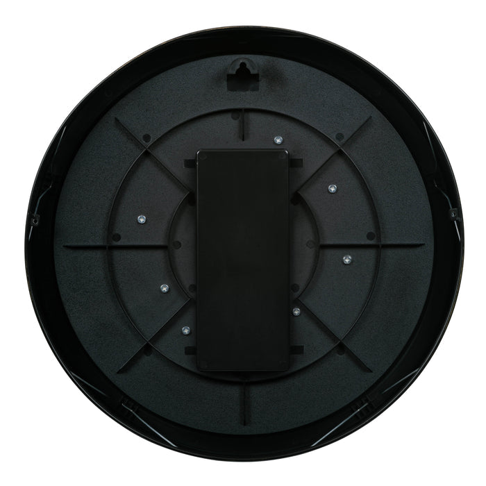 Back image of the 404-3439 15-inch Moving Gears Wall Clock.