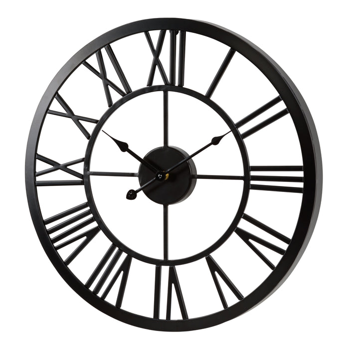 404-3450B 19.7-inch Edison Lighted Wall Clock