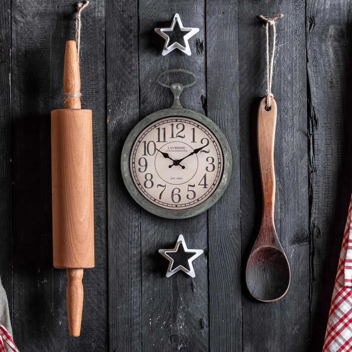 404-3828 9-inch Pocket Watch Wall Clock