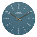 404-3828B Teal Wall Clock