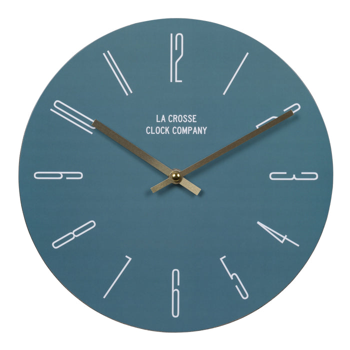404-3828B Teal Wall Clock