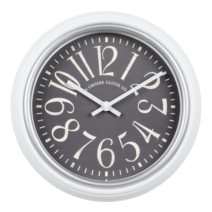 404-3828C White Wall Clock