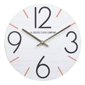 404-3828H 11-inch Loft MDF Analog Wall Clock