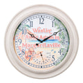 433-3267MVT - 26.2-inch Margaritaville Indoor/Outdoor Wall Clock