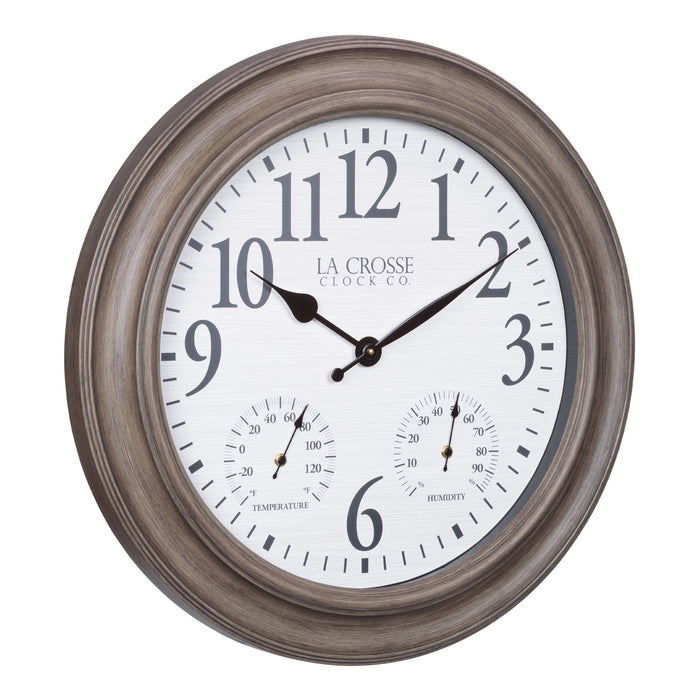 433-3267TH 26.2-inch Indoor/Outdoor Wall Clock