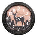 433-3841D 15.75 inch wall clock northwoods