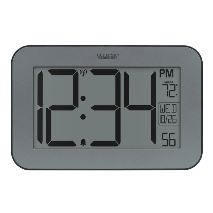 513-1416 atomic digital wall clock