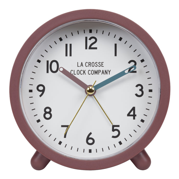 617-3816A 4.4-inch Analog Quartz Alarm Clock