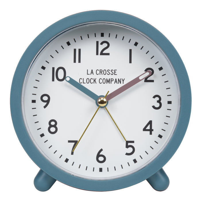 617-3816B 4.4-inch Analog Quartz Alarm Clock