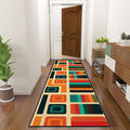 70s Retro Runner Rugs | Midcentury Style Floor Runners - 24’’x72’’ - retro runner