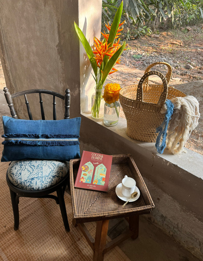 Indigo Petit Lumbar Pillow