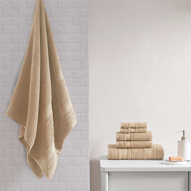 Adrien  Super Soft 6 Piece Cotton Towel Set