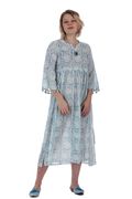 Aliya Blue Summer Dress