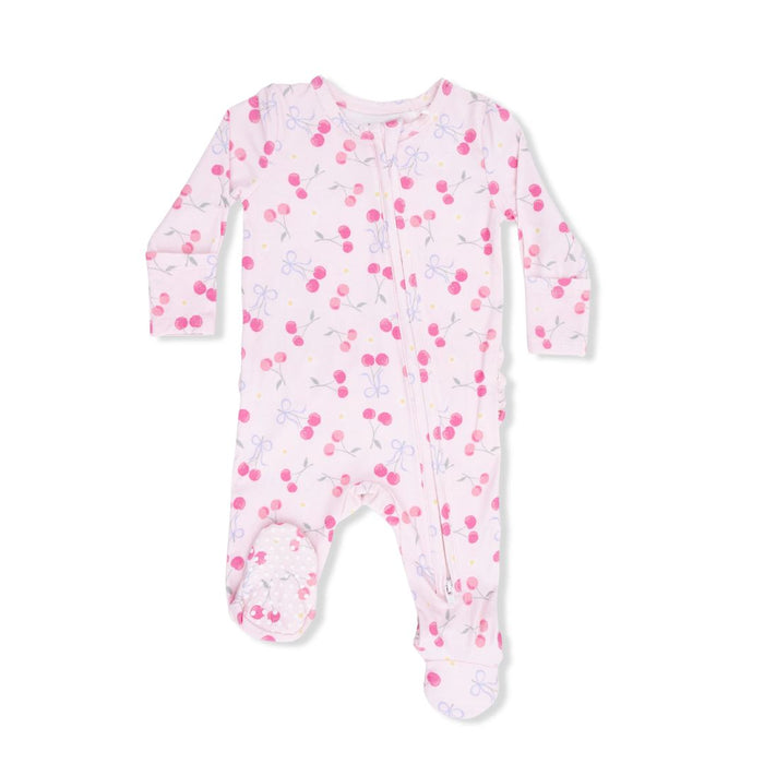 Angel Dear 2 Way Ruffle Back Zipper Footie