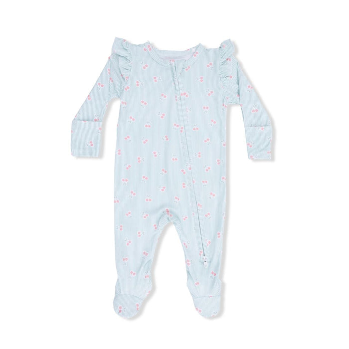 Angel Dear 2 Way Ruffle Sleeve Zipper Footie