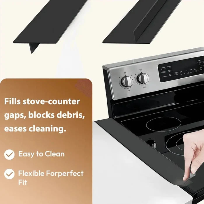 Atomic Retro Stove Cover Mat – Glass Top Cooktop Protector - retro kitchen
