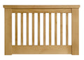 Aubrey Single Headboard - Oak Stain | Chunky solid pine frame