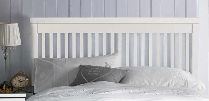 Aubrey Single Headboard - White | Clean Minimalist Aesthetic