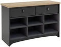 Baltimore 3 Shelf Shoe Bench - Anthracite