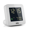 BC09 Braun digital alarm clock - white