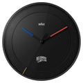 BC17 Braun x Billionaire Boys Club classic large analogue wall clock - black