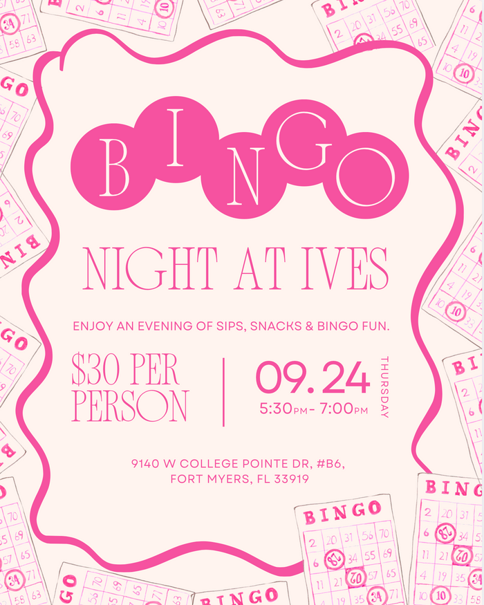 bingo night at ives