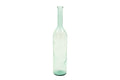 BLUE RECYCLED GLASS SPANISH VASE