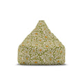 Bold 70s RETRO DAISIES Canvas Bean Bag Chair Cover Midcentury in 2 Sizes - 27’’ × 30’’ × 25’’ / Without insert - retro