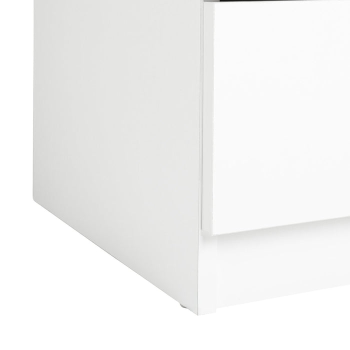 Brisbane 5 drawers Chest â€“ White ( B Grade )