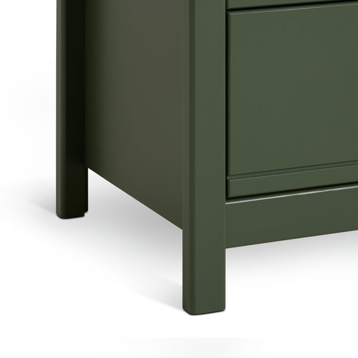 Brooklyn 4 Drawer Chest - Green (B Grade)