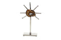 BROWN GLAM GEOMETRIC SCULPTURE