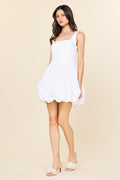 BUBBLE HEM DRESS