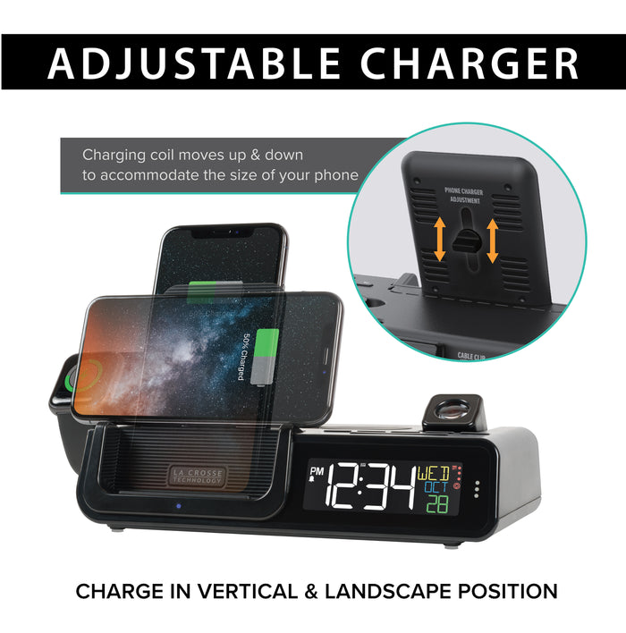 C75709 projection alarm adjustable charger