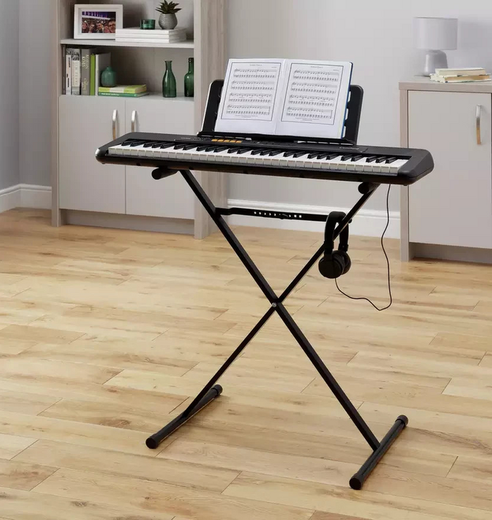 Casio CT-S100AD Keyboard, Stand and Headphones Bundle