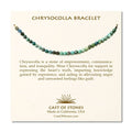 Cast of Stones Chrysocolla Bracelet