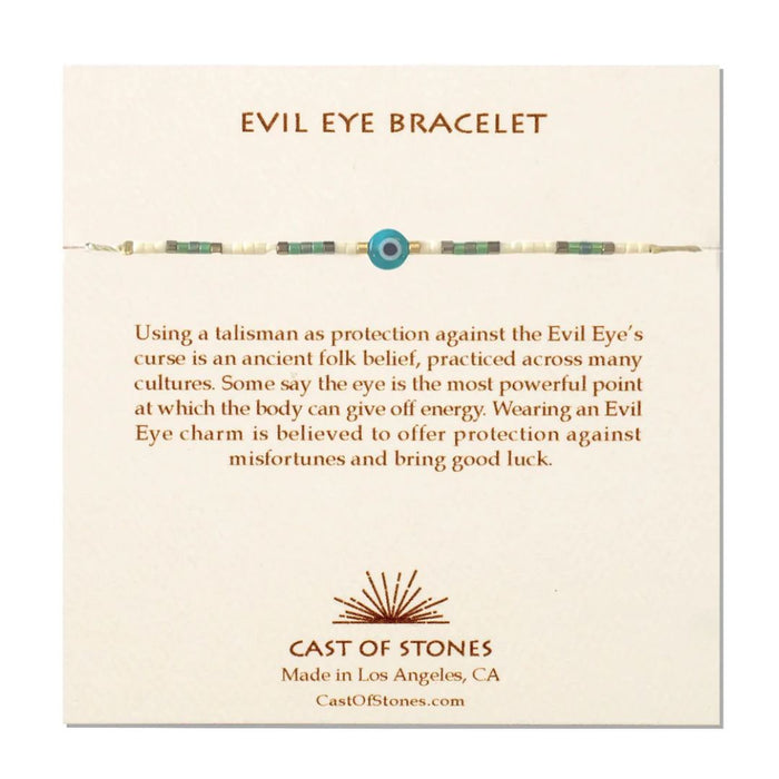 Cast of Stones Evil Eye Bracelet