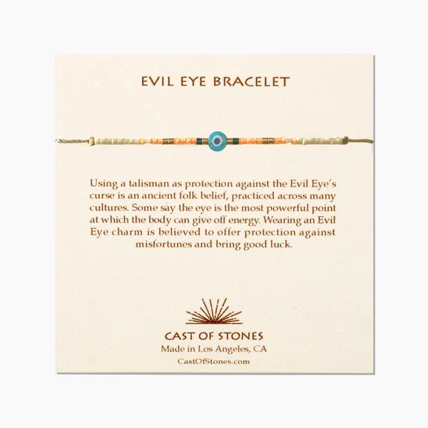 Cast of Stones Evil Eye Bracelet