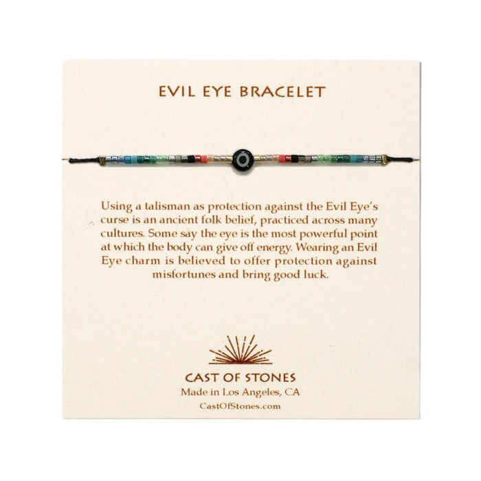 Cast of Stones Evil Eye Bracelet