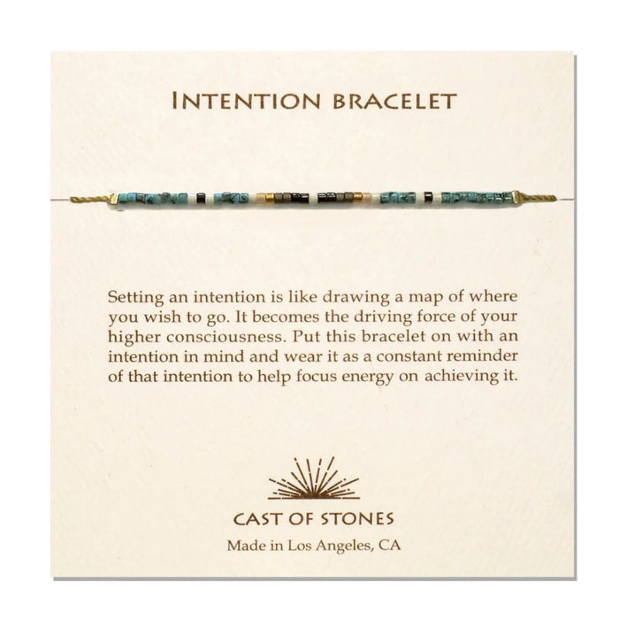 Cast of Stones Intention Bracelet