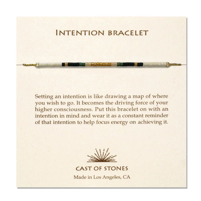 Cast of Stones Intention Bracelet