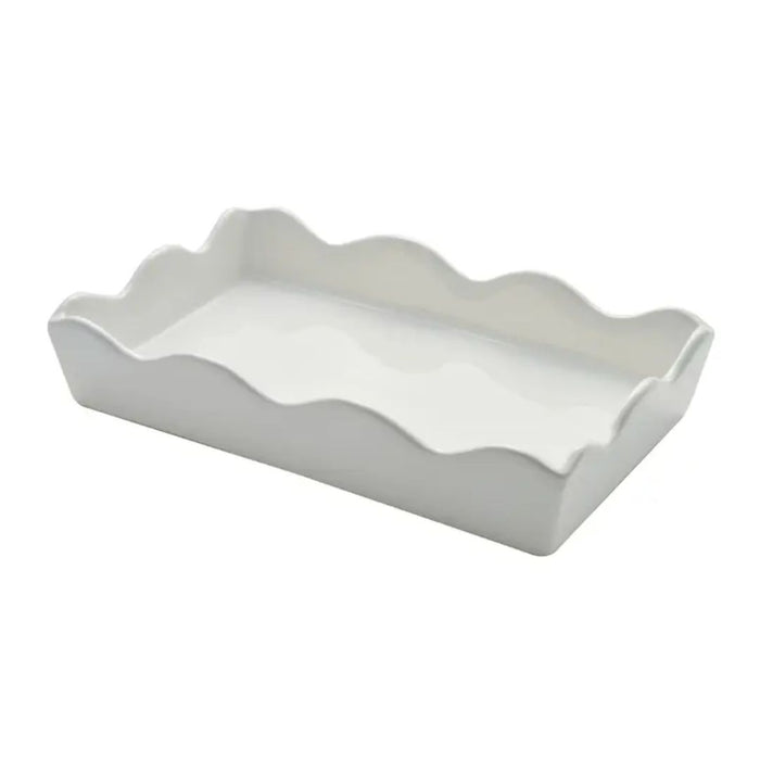 Ceramic Guest Towel Napkin Tray