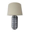 CERAMIC LAMP WITH SHADE