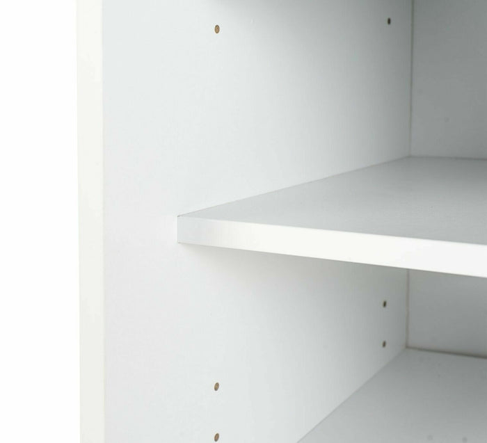 Chloe 2 Door Shoe Storage Cabinet - White (B Grade)