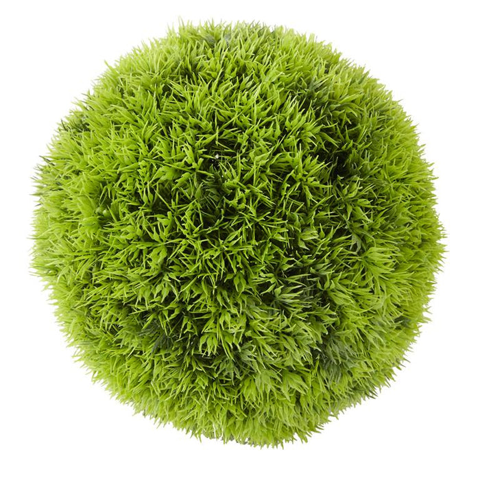 COSMOLIVING BY COSMOPOLITAN GREEN FAUX FOLIAGE BOXWOOD TOPIARY ARTIFICIAL FOLIAGE BALL